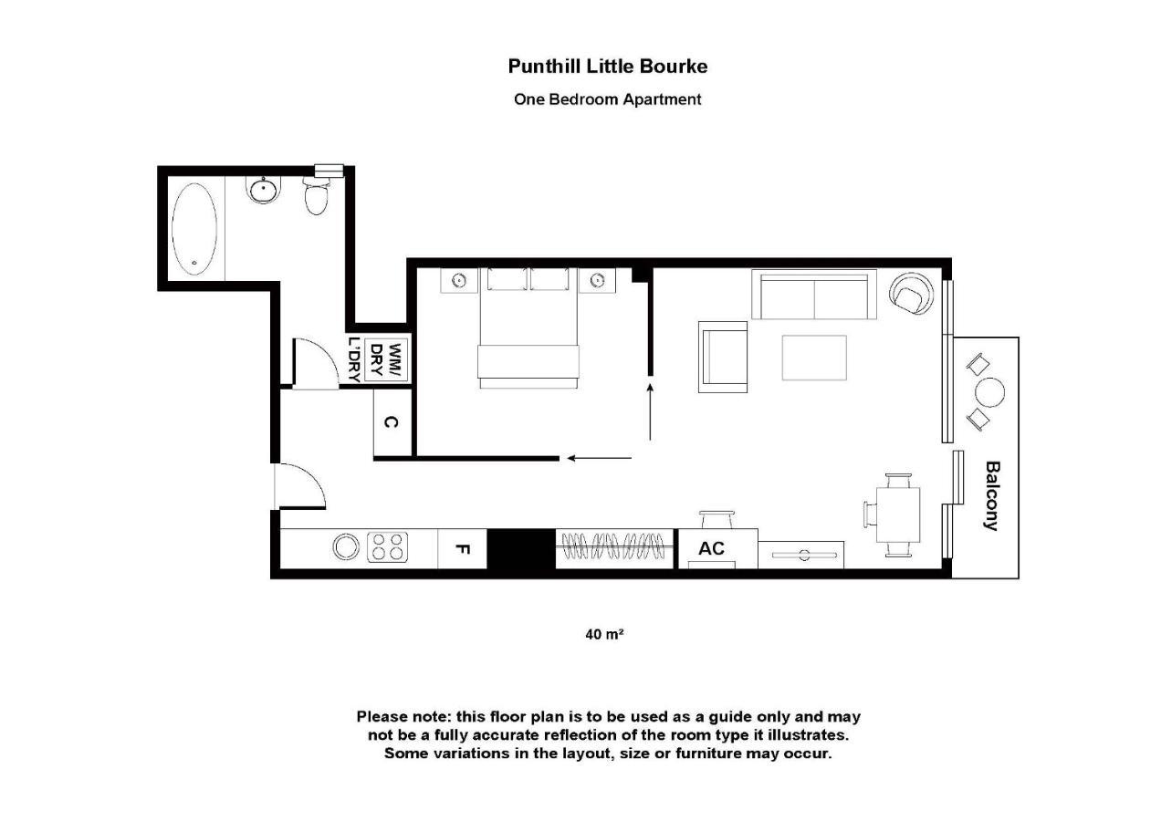 Apartamento de 1 dormitorio