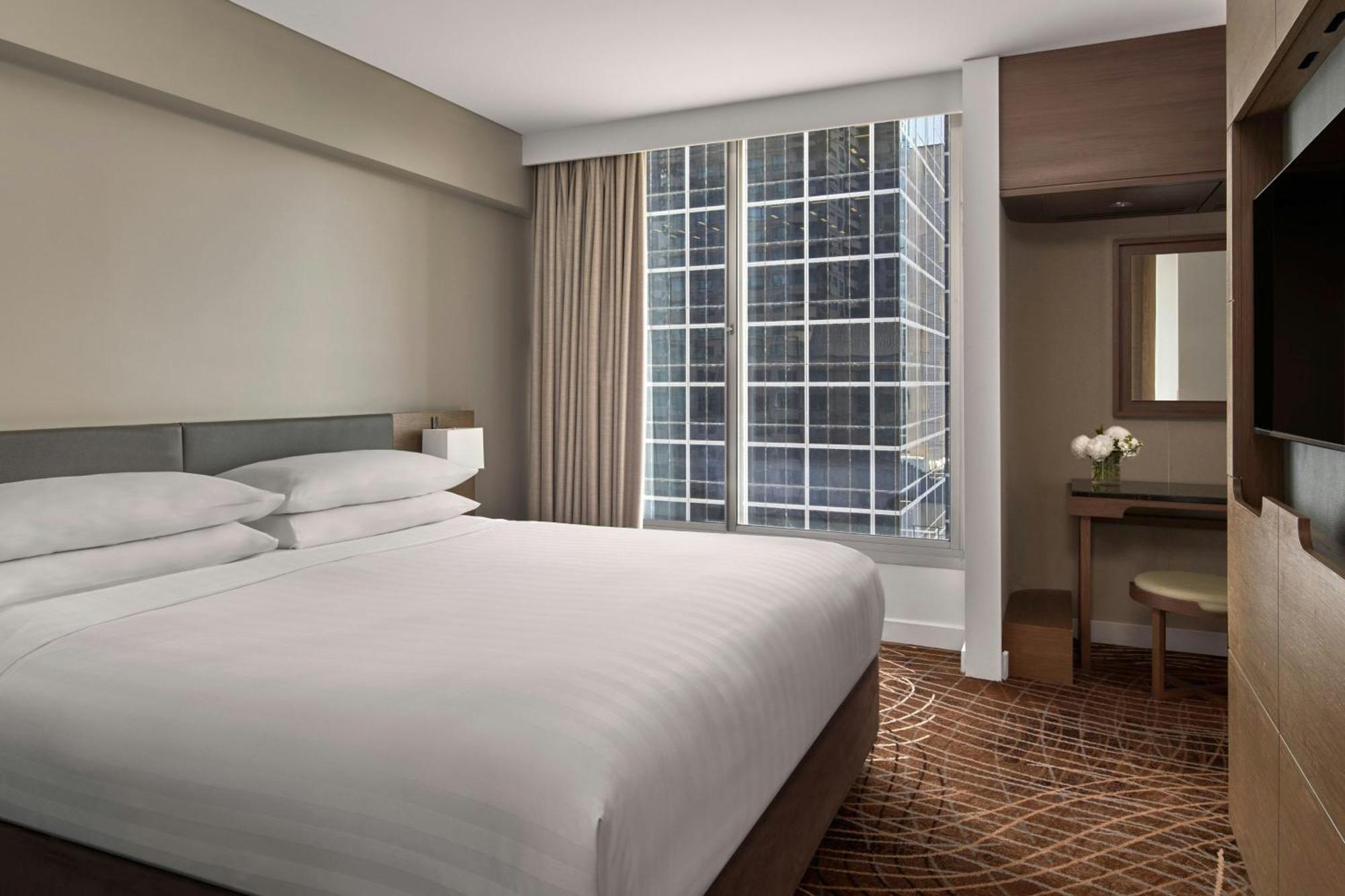 Suite met 1 Slaapkamer en 1 Kingsize Bed - Uitzicht op de Stad